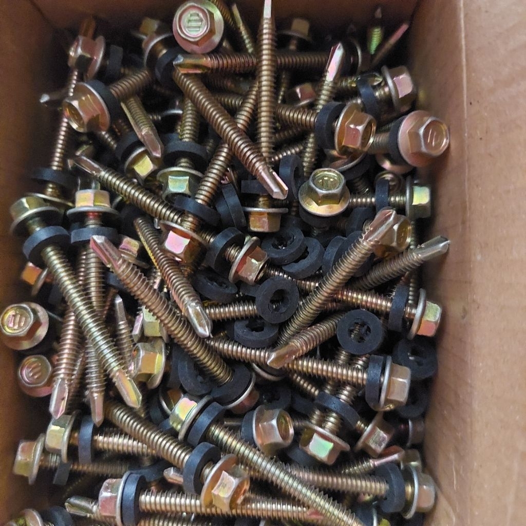 [LBP] - [1 PCS] Roofing Baut Baja Ringan 12x50 panjang 5cm WILSON (Tebal) || Skrup Roofing Baja untu