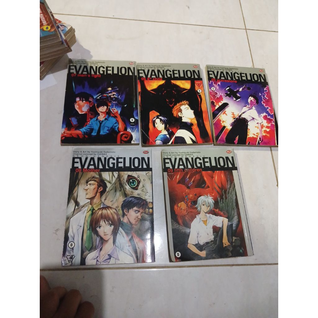 KOMIK NEON GENESIS EVANGELION 5 KOMIK