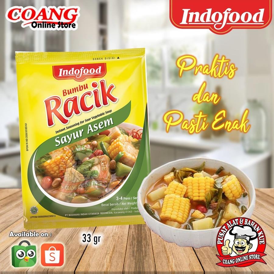 

INDOFOOD SAYUR ASEM GANTUNG 10 X 33 GR