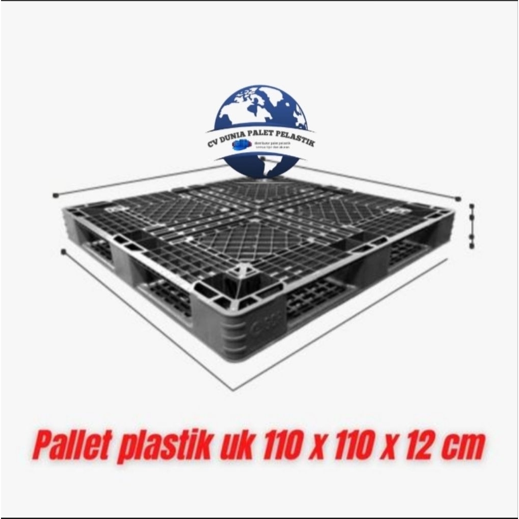 

Palet plastik second UK 110x110x12cm