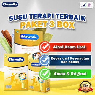 

Paket Hemat 3 Box - Susu Kambing Etawalin Asli Herbal membantu meredakan Asam Urat 100% Original