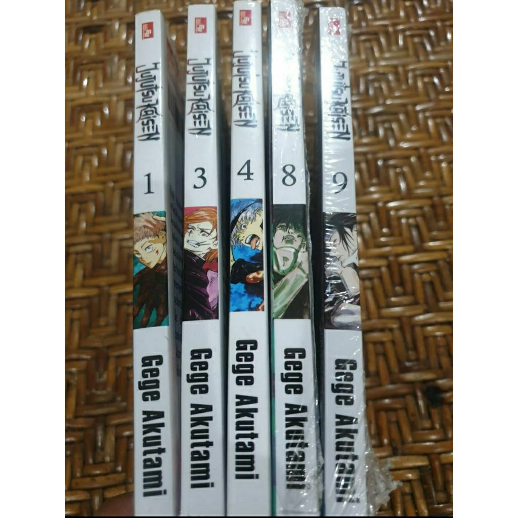 Komik Manga Jepang Jujutsu Kaisen SET