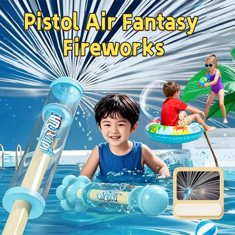 Mainan Anak-anak Pistol Air Tarik Semprotan Meriam Air Pantai Gadis yang Melayang