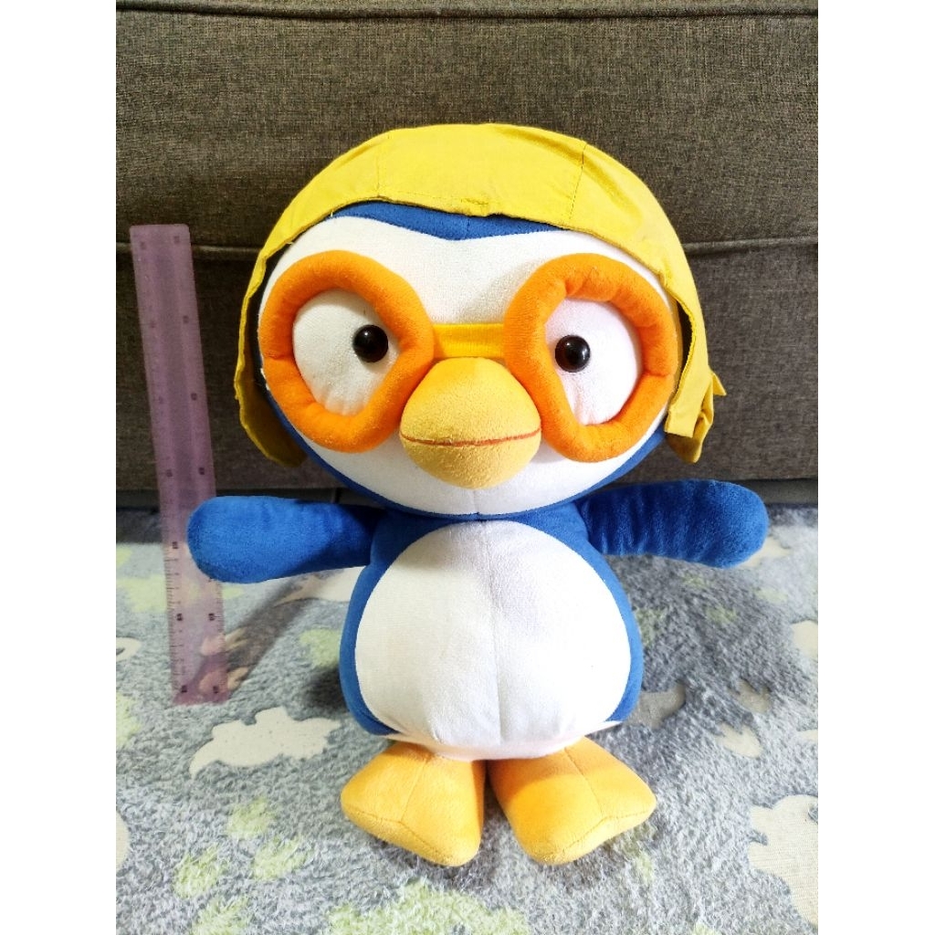 PRELOVED boneka pororo the little penguin ukuran besar ori