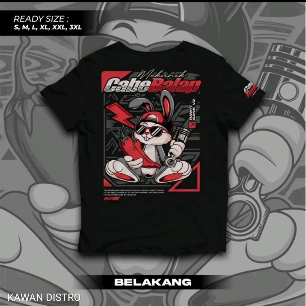 Kaos Cabe Balap Kaos Rawit Gank Kaos Cabe Rawit Kaos Petani Muda / T-shirt Baju Distro Cotton Combed