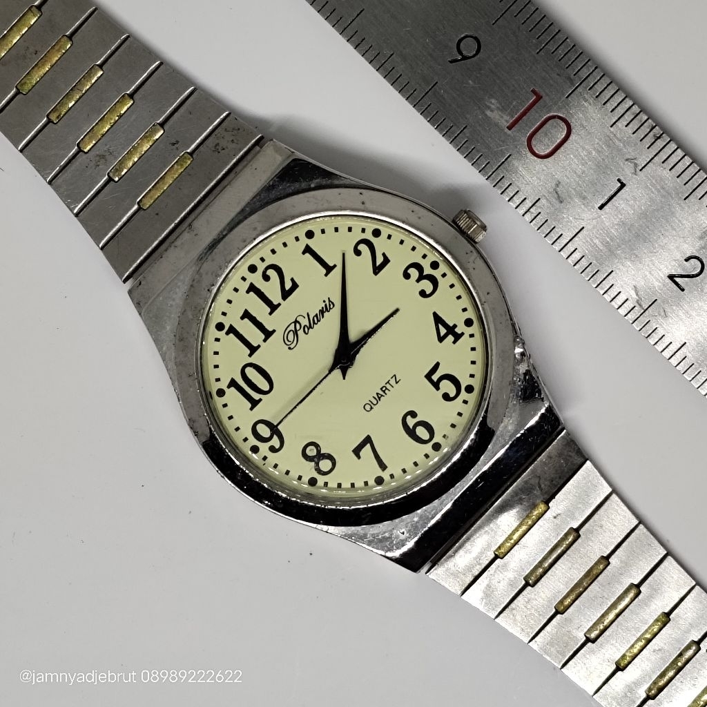 Jam Polaris Vintage Silver Bekas