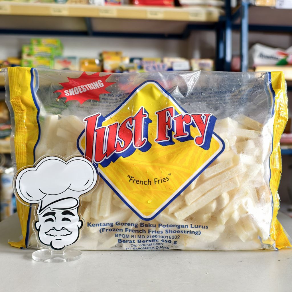 

Just Fry Shoestring 450Gr / Kentang Shoestring JustFry 450Gr / Kentang Goreng 450Gr / Kentang Shoestring 450Gr / French Fries Shoestring 450Gr