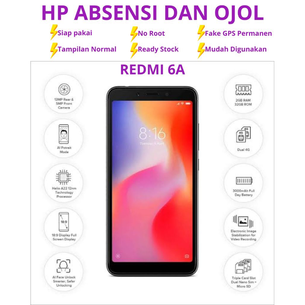 HP ABSENSI ATAU OJOL