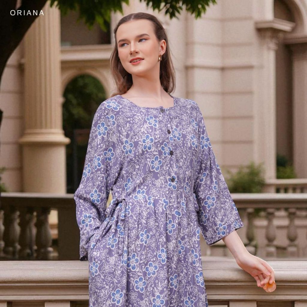 Oriana Dailywear Special Jenita Collection | Daster Busui Lengan Panjang