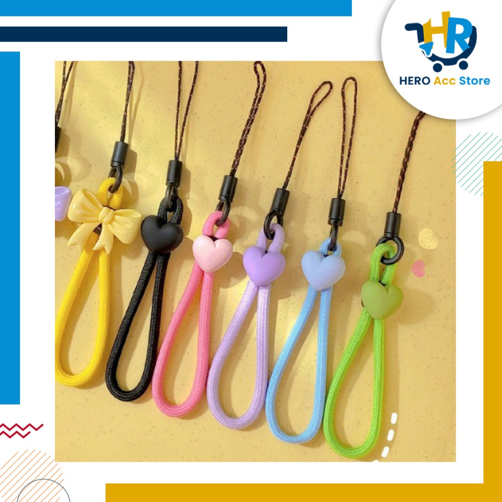 KZ 96 Tali gantungan hp | Gantungan Hp Love | Gantungan hp adjustable | phone strap adjustable | pho