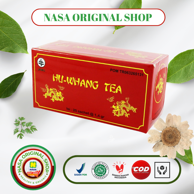 

HWANG TEA NASA Minuman Teh Herbal Pelangsing Alami Aman dan Halal