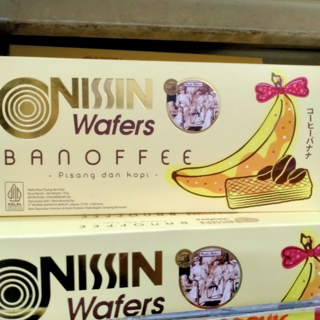 

Nissin Wafer Banoffe 137 Gr