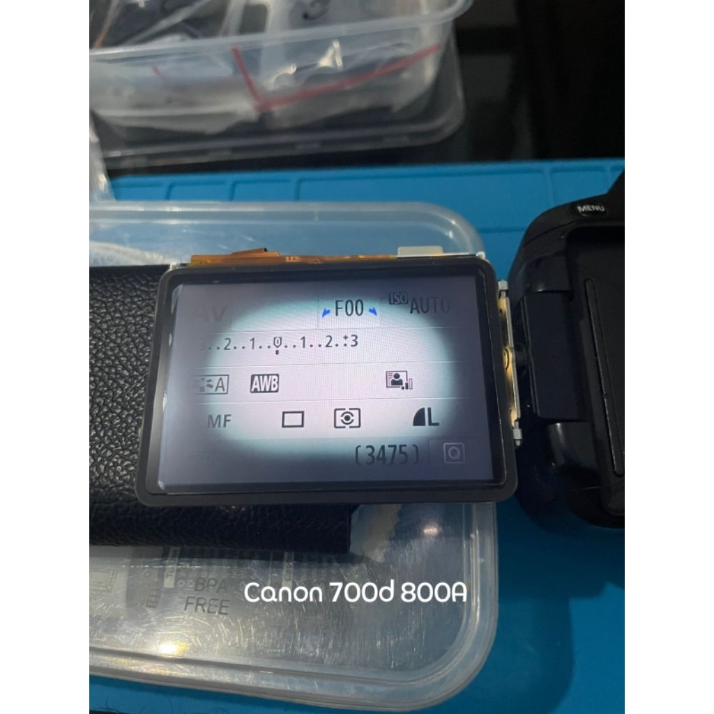Layar LCD Canon EOS 650d 700d (bekas & minus) 5