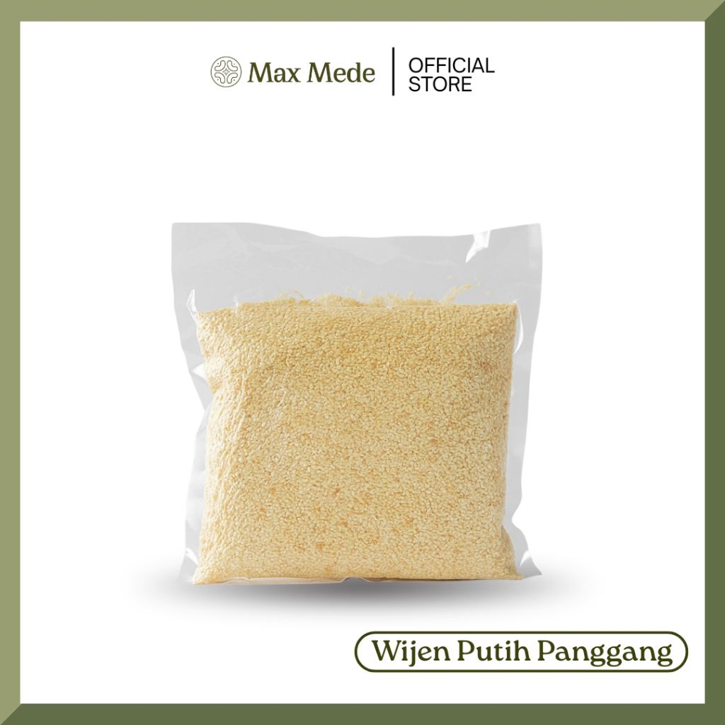 

Max Mede - Wijen Putih Panggang 1Kg White Sesame Seed