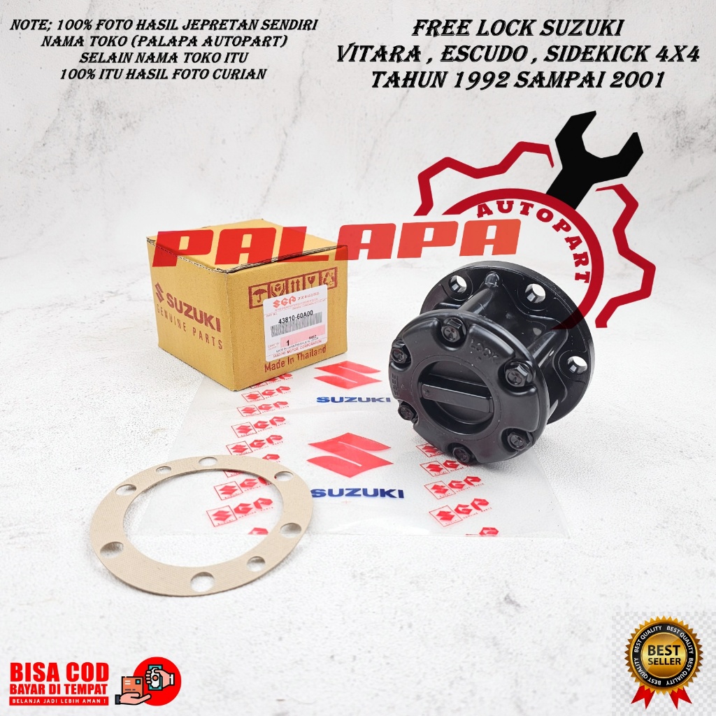 FREELOCK SUZUKI VITARA ESCUDO SIDEKICK 4X4