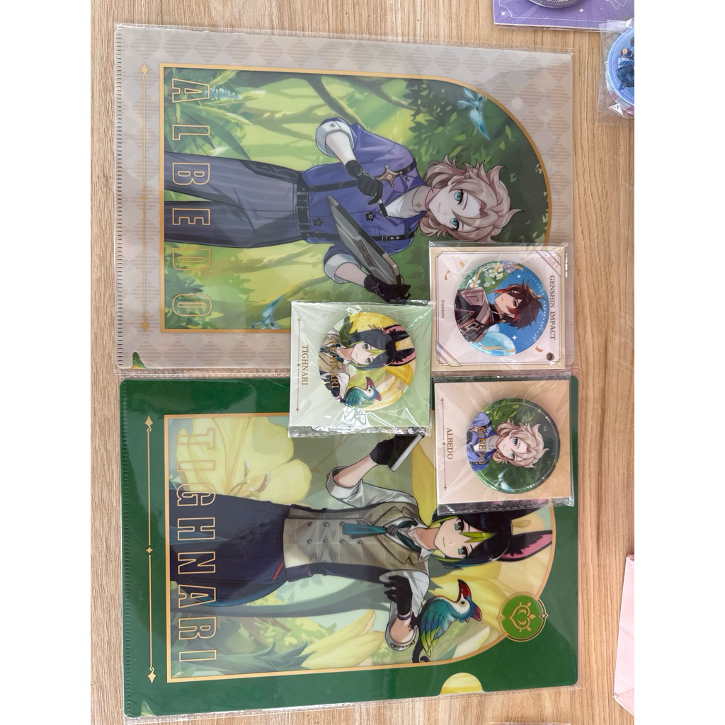 Merch official limited collab genshin forest adventure