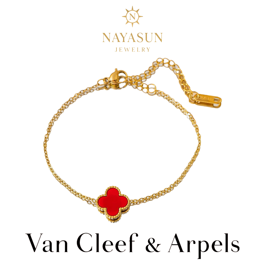 【18K emas asli/100%ORI/Gelang 8K Emas /Bracelet Fashion Accessories Gold White/Gelang rantai/GELANG/