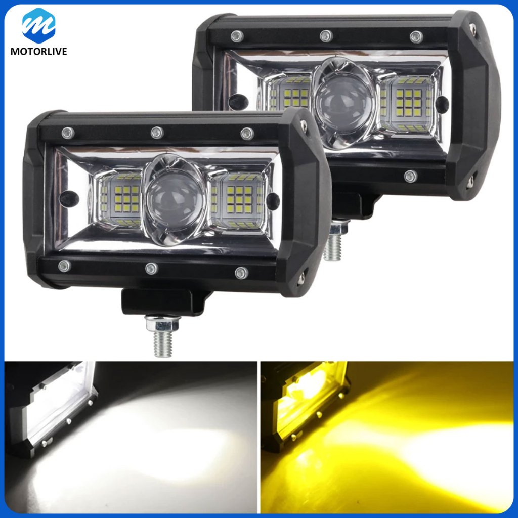 1 Lampu Led Mobil Lampu Kerja Kerja Bar 105W 12V-24V Lampu Mobil Lampu Kabut Lampu Mobil Aksesoris M