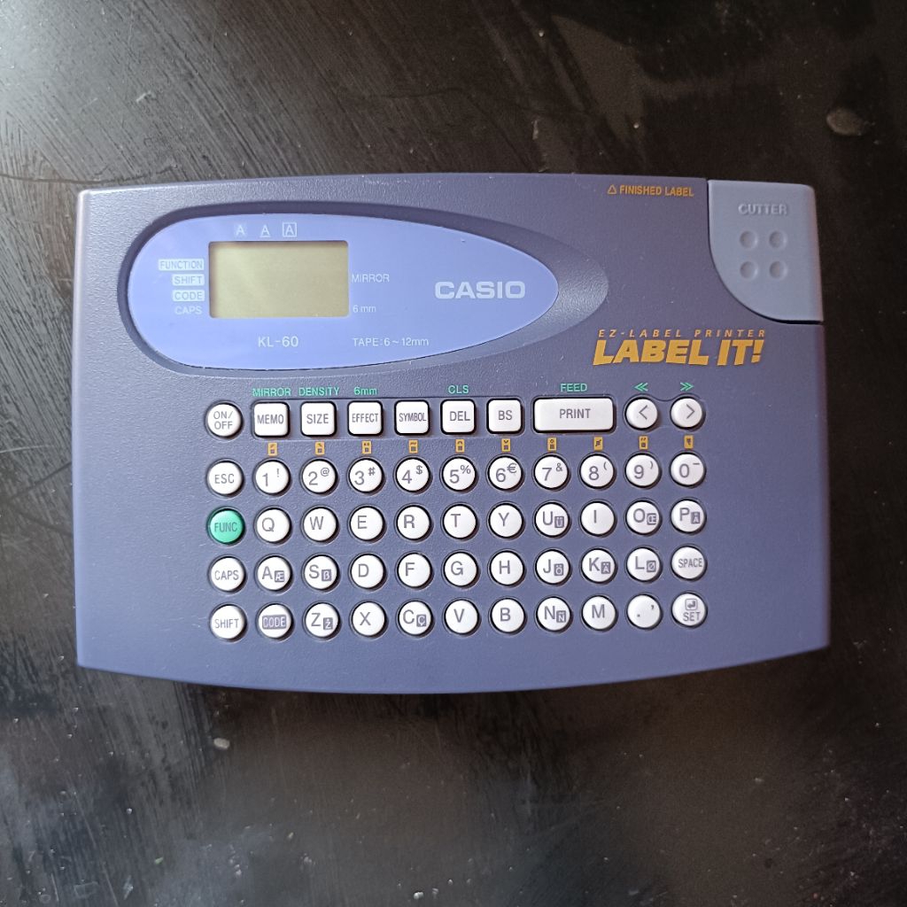 

CASIO Label Printer Preloved KL-60
