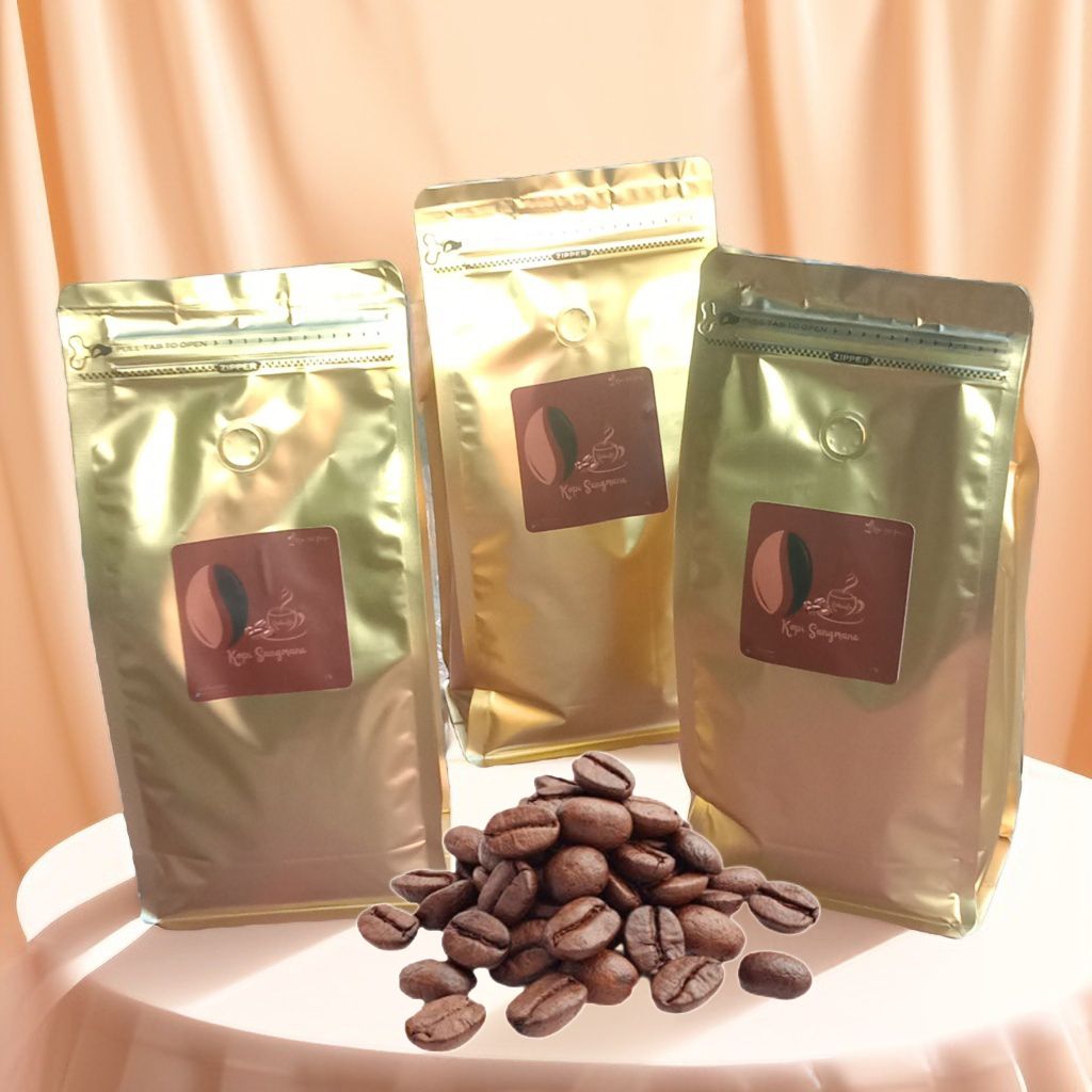 

Kopi Robusta Toraja, biji kopi sangrai, kopi murah 1000 Gram