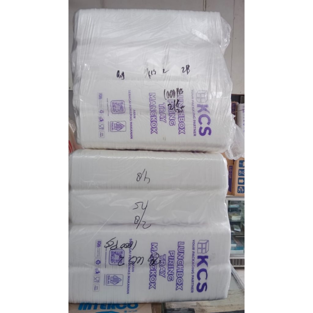 Wadah Sterofoam TF 2 / Box Gabus Makanan sekali pakai