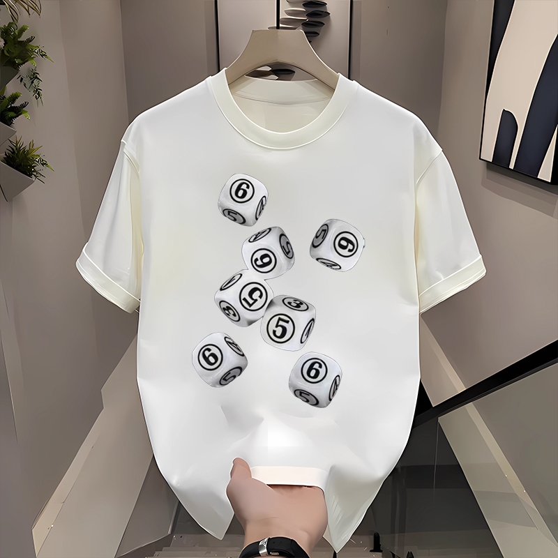 【Distro】 Kaos LV 100% Katun Original, Oversize Pria Wanita, Cotton Heavyweight, Kaos Lengan Pendek