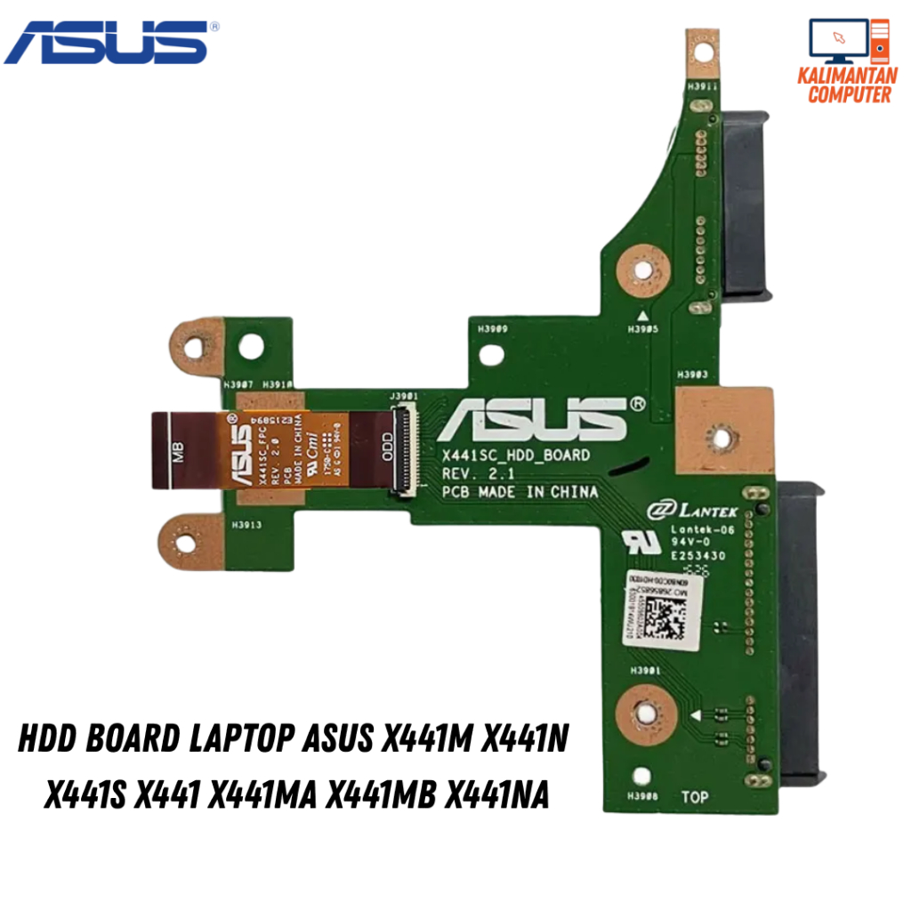 HDD Board Laptop Asus X441M X441N X441S X441 X441MA X441MB X441NA