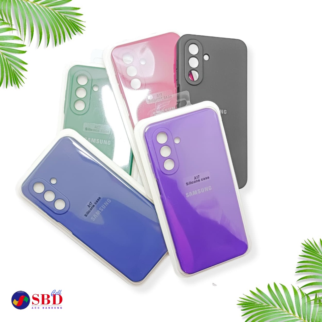 Softcase Silicone Case Liquid Anti Jamur Samsung A17   -SBD-