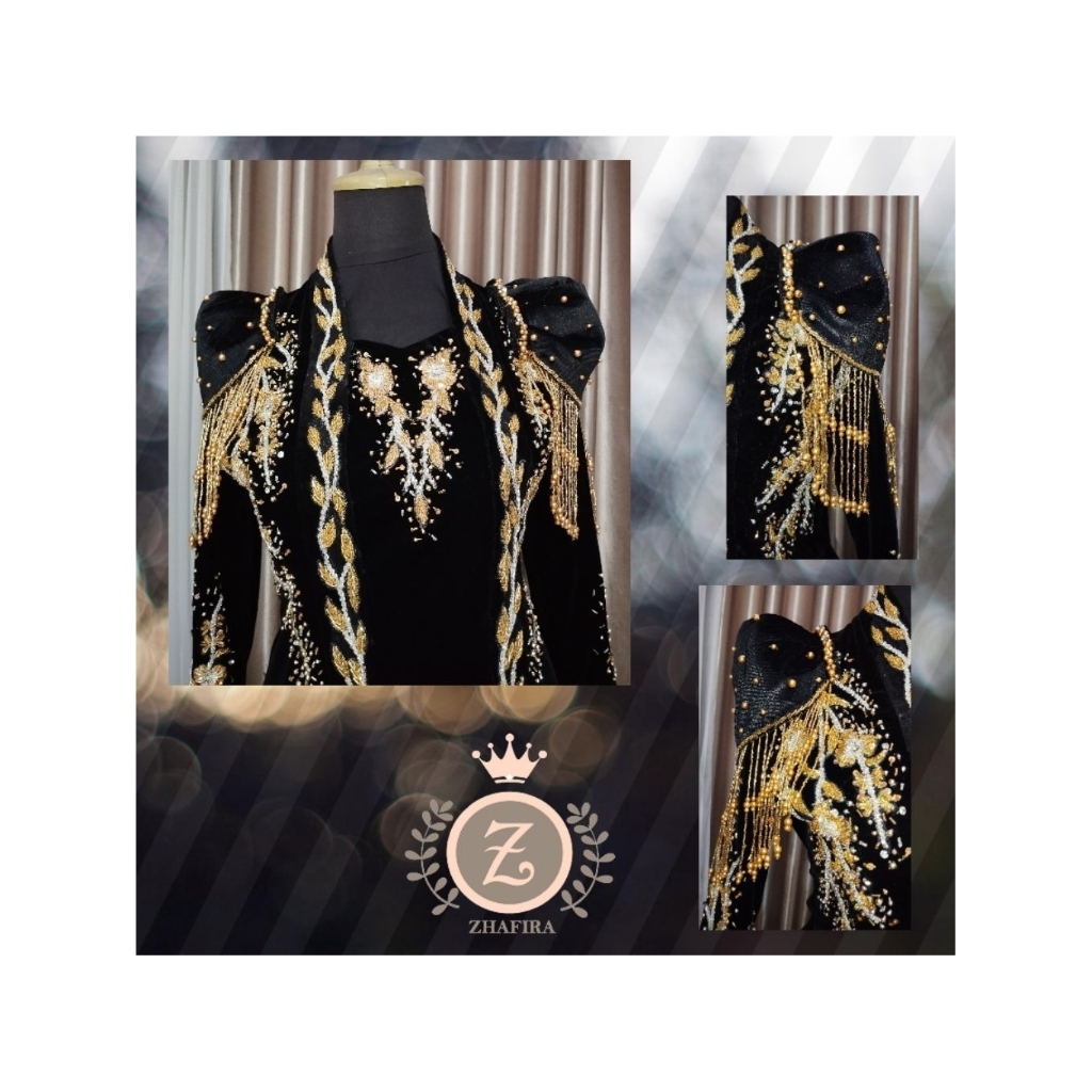 KOP BAHU/AKSESORIS BAHU/KEBAYA/ HIASAN BAHU KEBAYA PENGANTIN