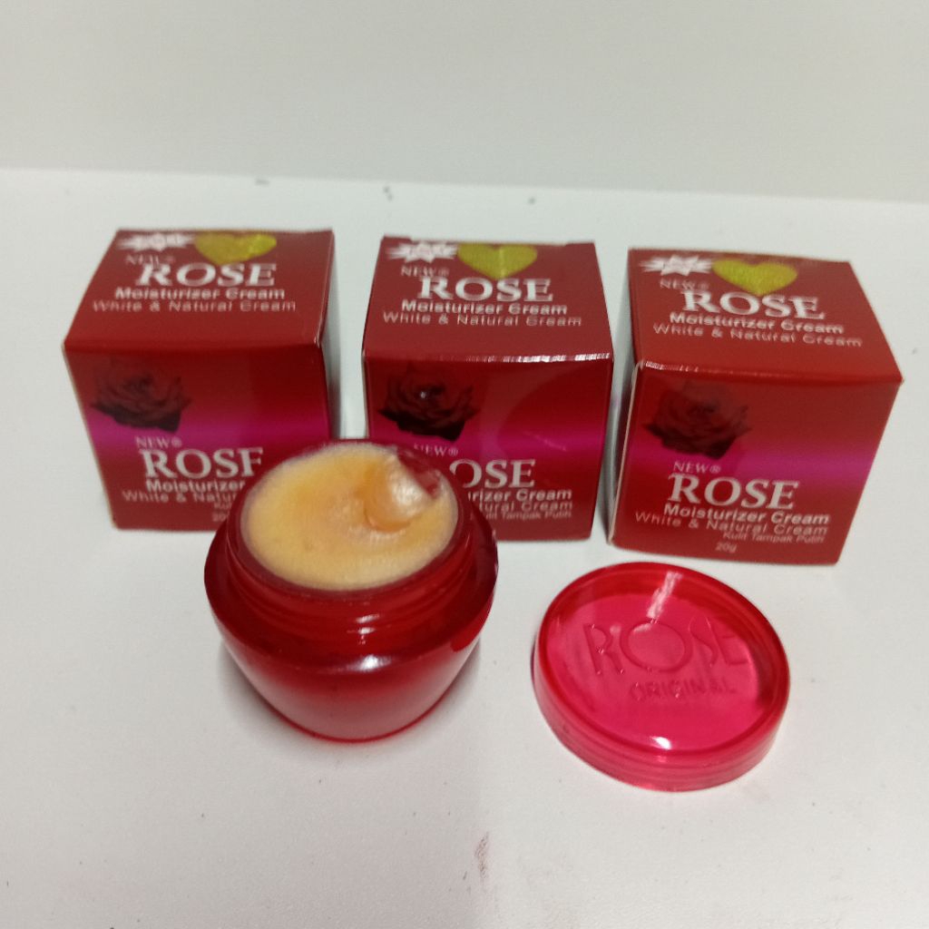 Asli New - Cream Rose Moisturizer Cream - 4 pcs