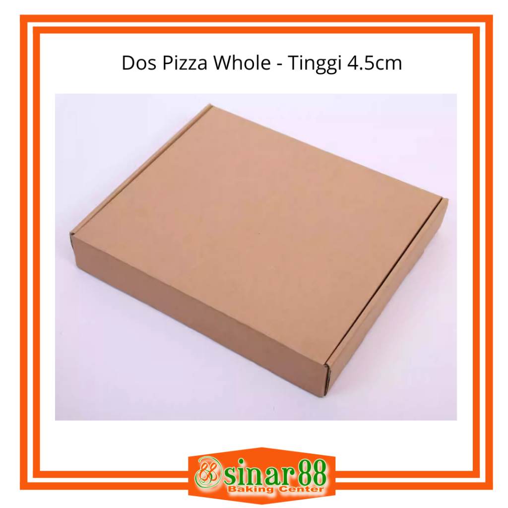 

Dos Pizza Whole - Tinggi 4.5cm per/10Lbr