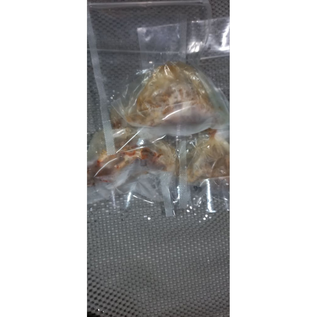 

rendang kerang 1porsi makan 90g