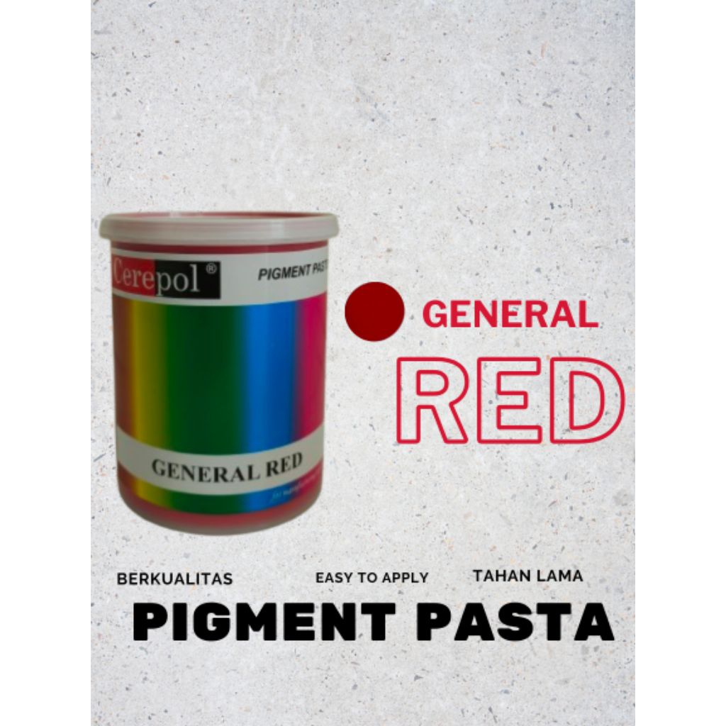pigment pasta cerepol generel red 1 kg
