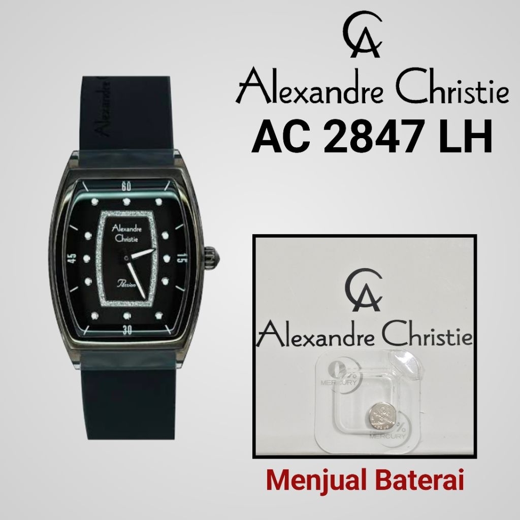 Baterai jam tangan Alexandre Christie Type AC 2847 LH Original