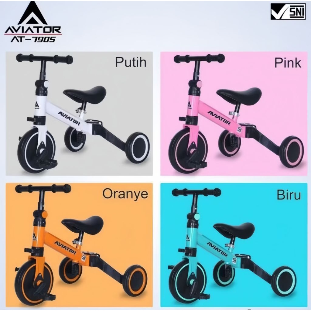 AVIATOR SEPEDA ANAK ANAK 2+