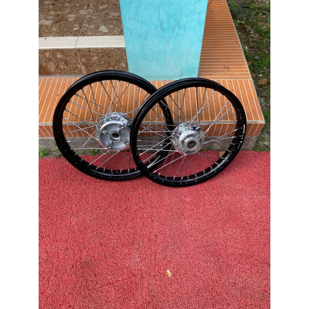 Roda Velg Jari Jari New Jupiter MX 135 Ring 17 Tanpa Ban Velk Set NJMX Murah