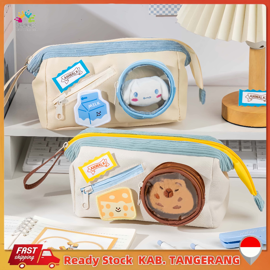 

Kotak pensil susu bernilai tinggi untuk anak perempuan, kotak alat tulis sekolah dasar baru untuk siswa sekolah menengah, kotak pensil multi-lapis berkapasitas besar