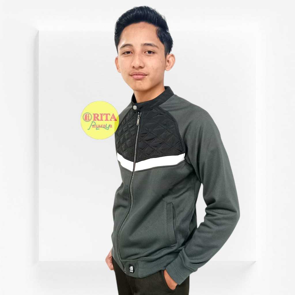 D&F Jaket Pria Polos