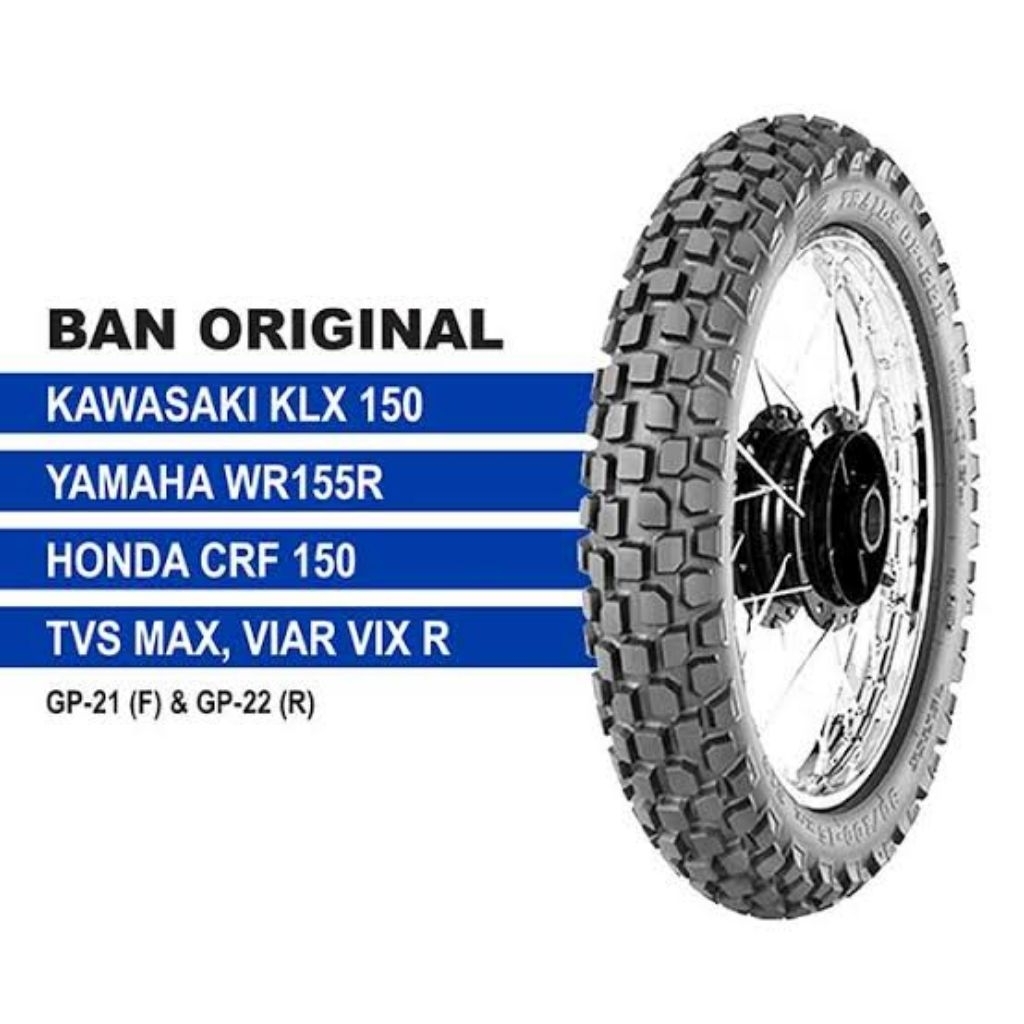 Ban Luar IRC GP-22 R Trail 90/100 Ring 16 4.10 Ring 18 KLX WR155 CRF 150 VIAR