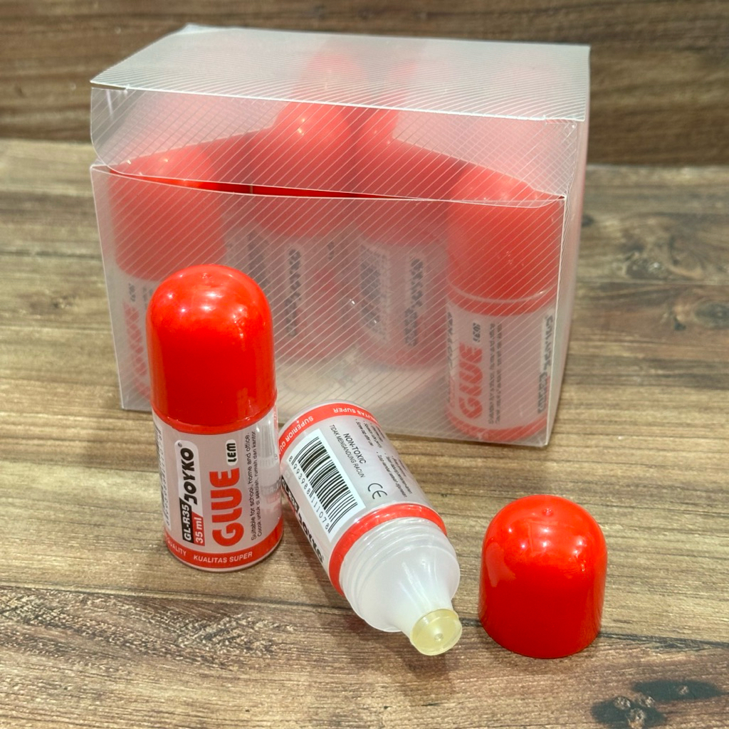 

Lem Cair GL-35 Joyko 1 box isi 12 pcs Lem cair 35ml