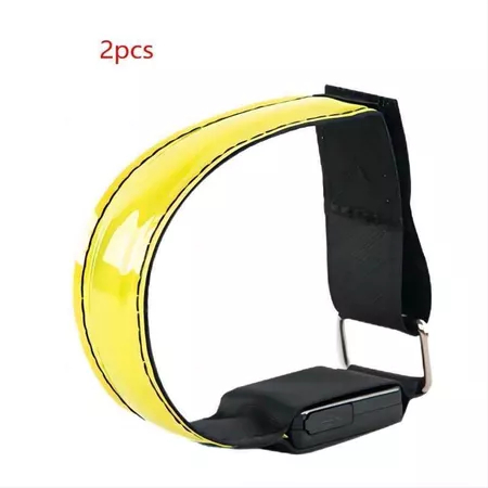 Armband LED Lampu Olahraga Gelang Lengan Running Safety Belt Light Sport Armband Baterai Pack Night 