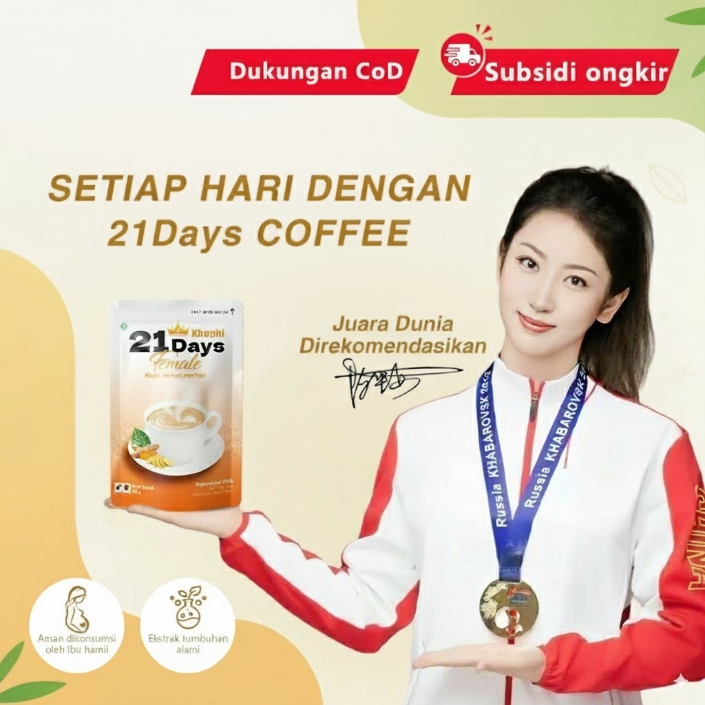 

【21 Days Kopi】21 Days Kopi Nikmati Perpaduan Rasa Kopi & Rempah Alami