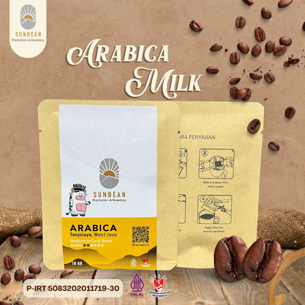 

Instan Kopi Seduh / Coffee Drip Bag Infused Milk 10g