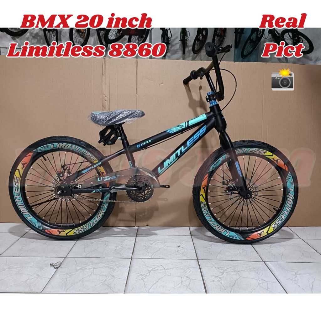 BONUS JALU Sepeda bmx 20 inch ATLANTIS BAN JUMBO sepeda bmx ukuran 20 ATLANTIS SEPEDA BMX ANAK LAKI