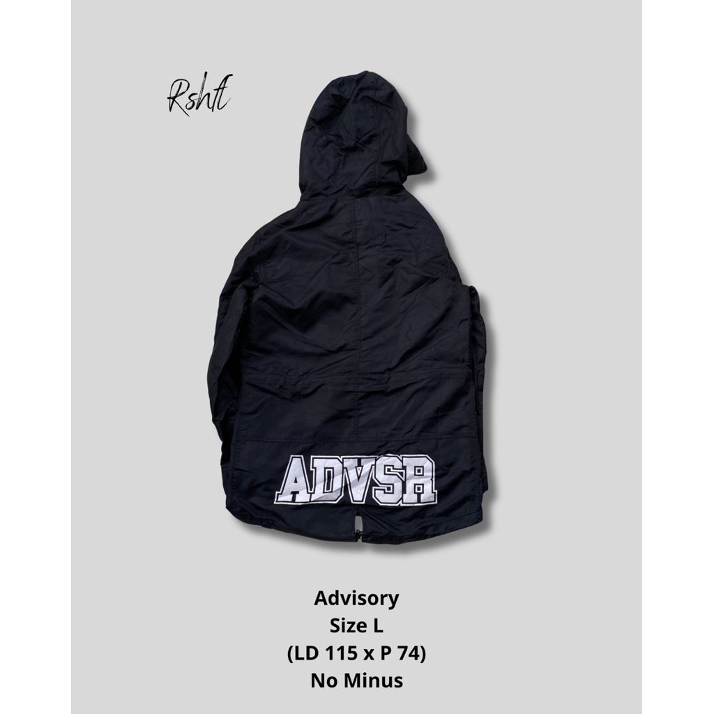 Jaket Outdoor Advisory Waterproof L