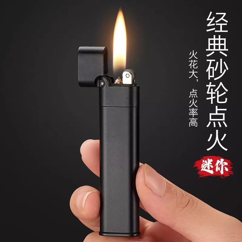 Korek Api Roda Minyak Vintage Retro Slim Yu Bang 1764