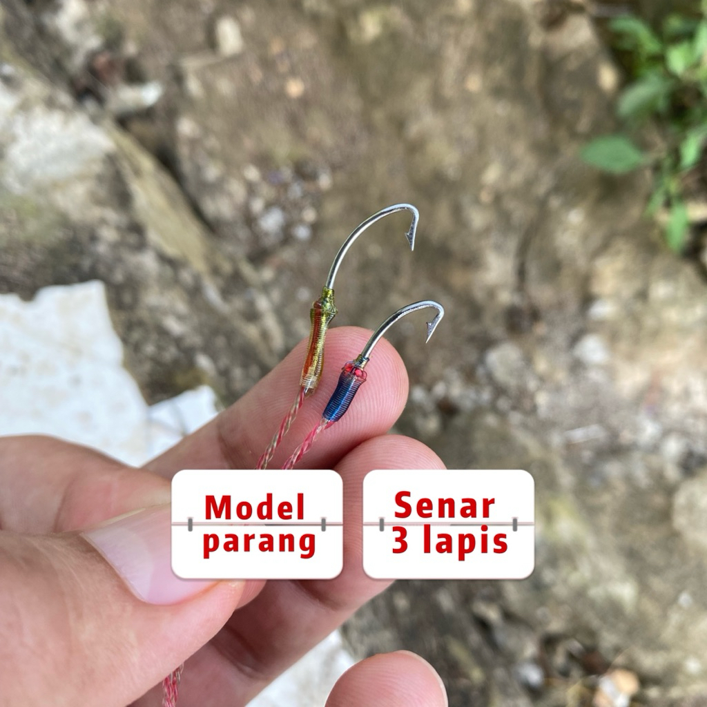 (3 lapis) kail pancing belut senar 3 lapis, urek belut senar 3 lapis, Kail sidat senar 3 lapis