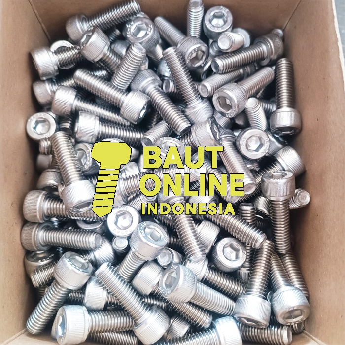 M10x110 Baut L Hex Head Socket Stainless 304