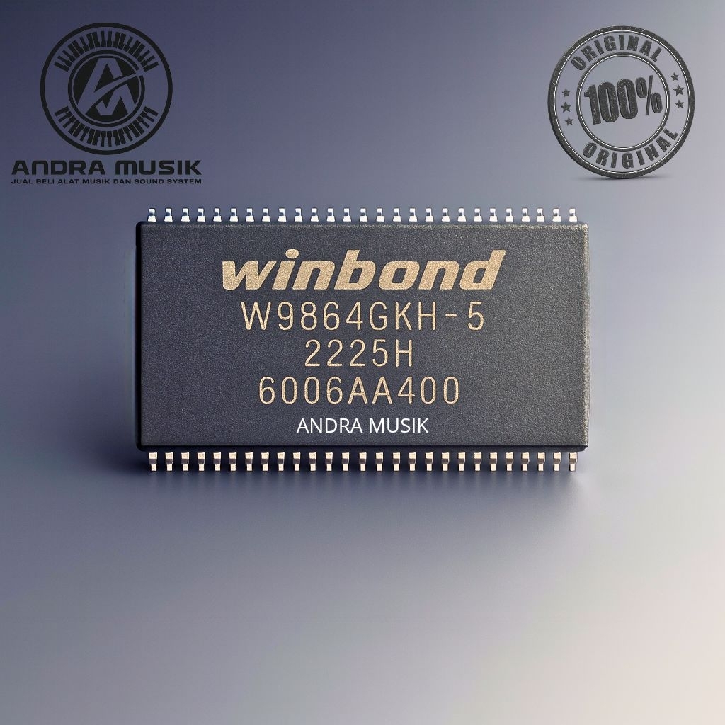 IC SD RAM Winbond W9864G6KH-5 Original Equipment Manufacture