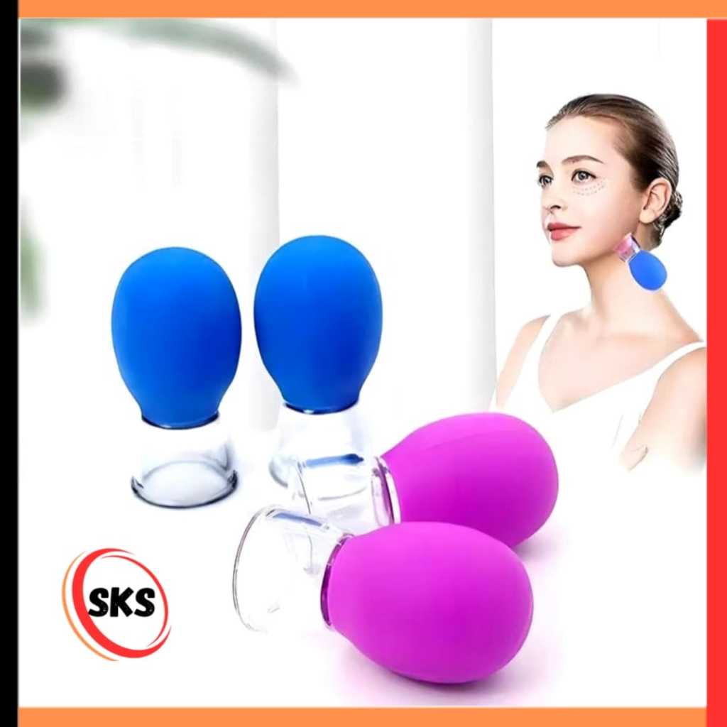 (SKS)ALat Bekam Wajah Silikon